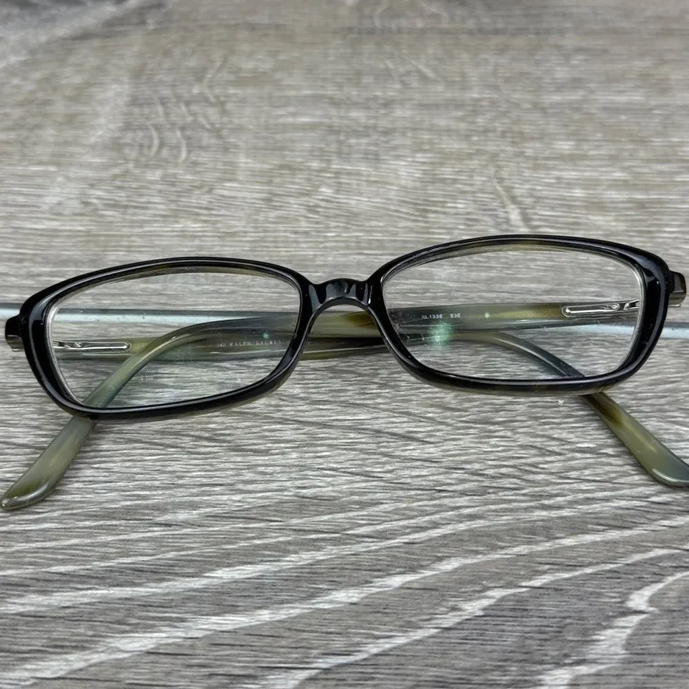 Ralph Lauren RL 1336 S3E Brown Rectangular Eyeglasses **Frames Only**